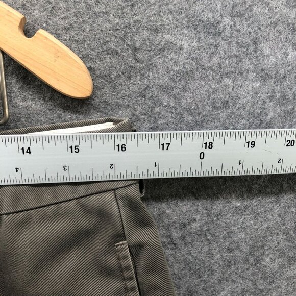 Brooks Brothers Advantage Chino Clark Pants Mens W33/L30 Classic Fit 100% Cotton - Picture 5 of 9